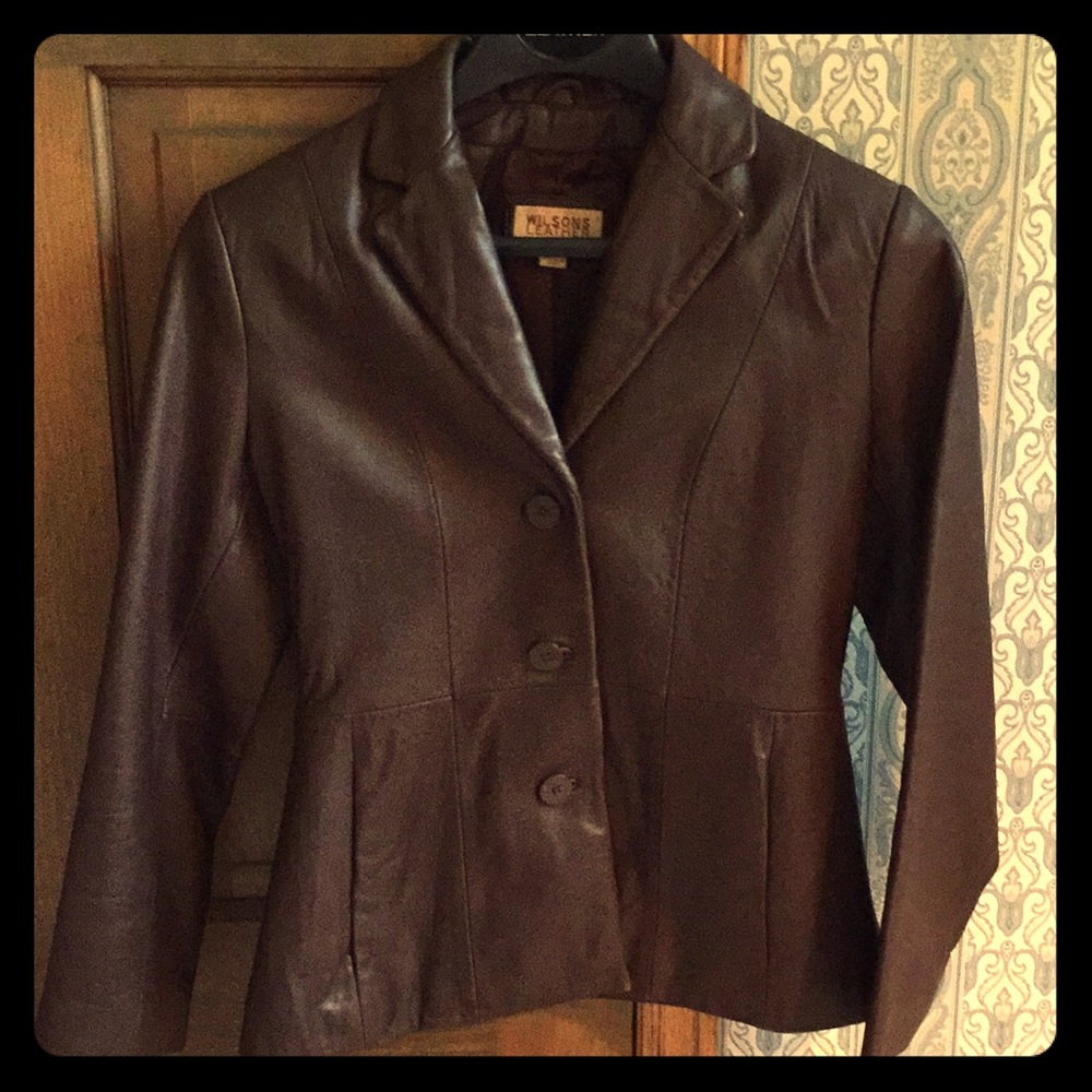 Leather jacket